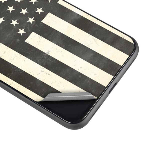 Black & White USA Flag Google Pixel 4 XL Skin
